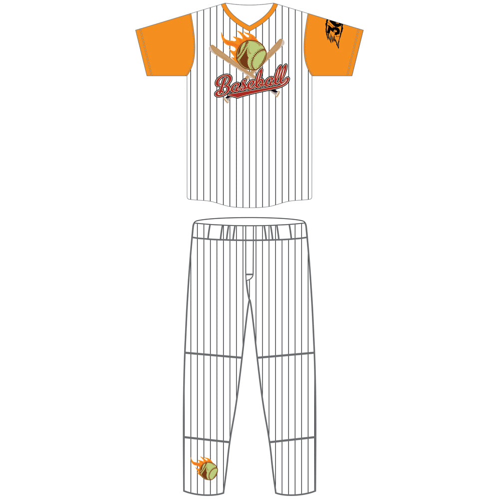 Baseball Uniform Sublimated