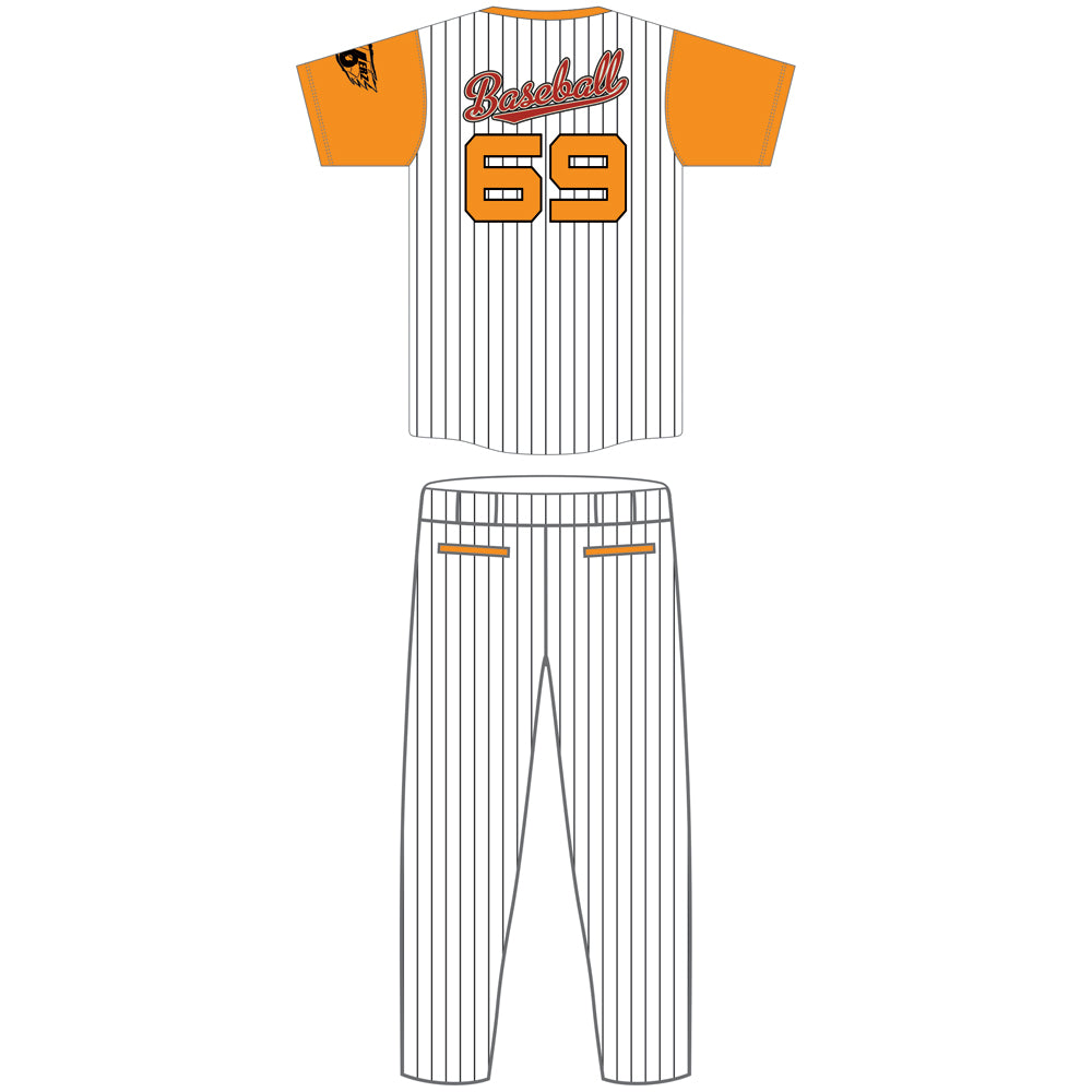 Baseball Uniform Sublimated