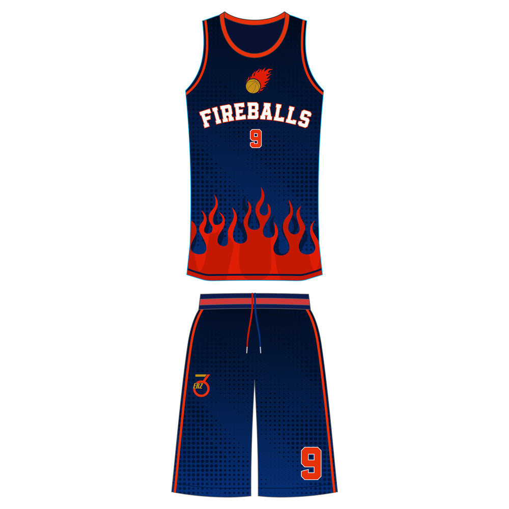 Basketball Uniform Sublimated