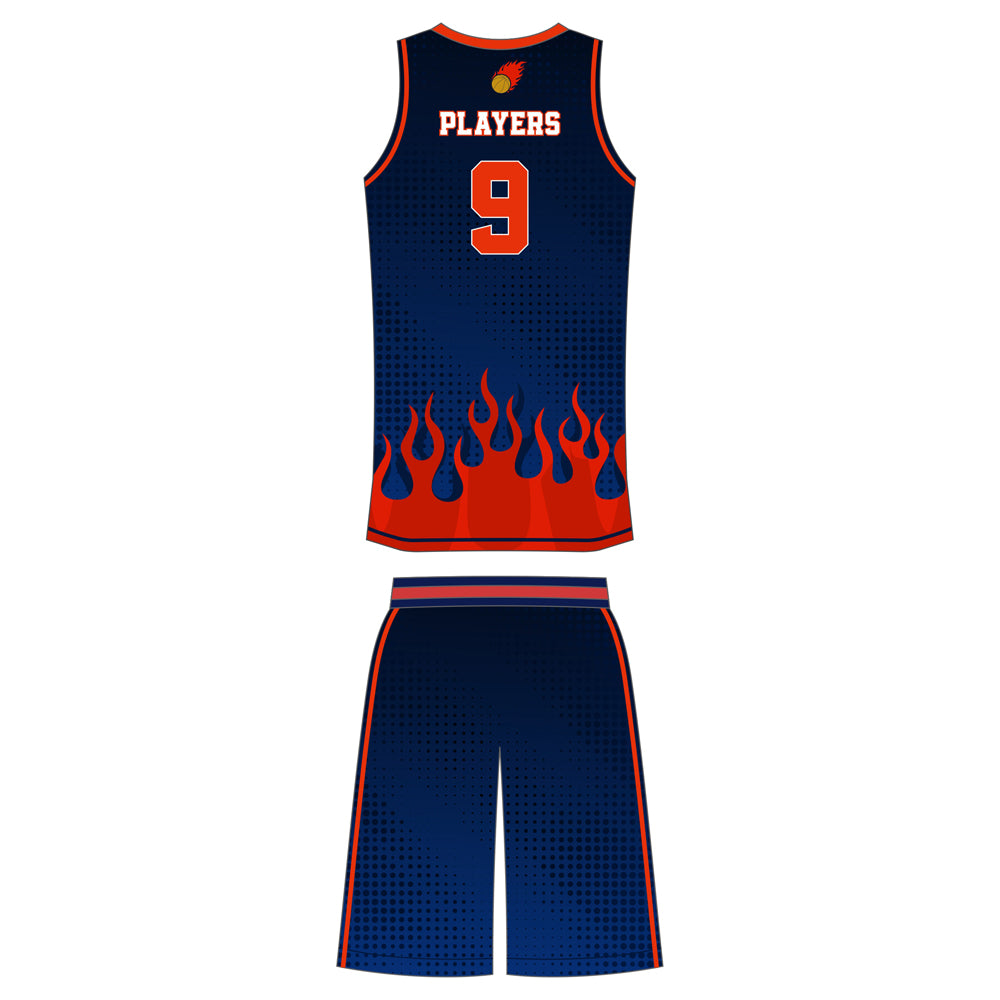 Basketball Uniform Sublimated