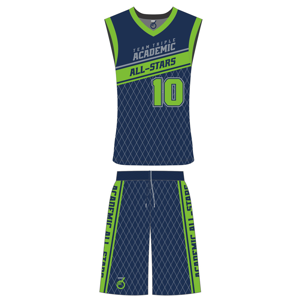 Basketball Uniform Sublimated