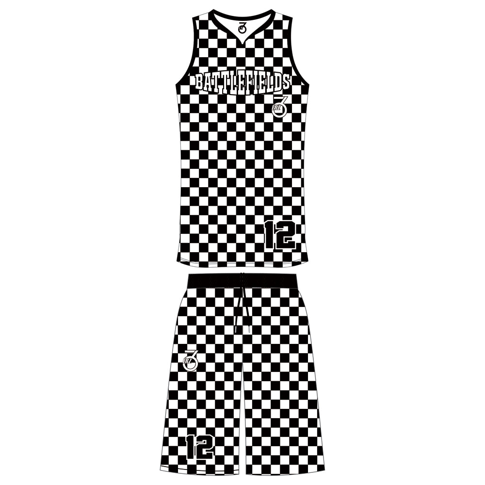 Basketball Uniform Sublimated