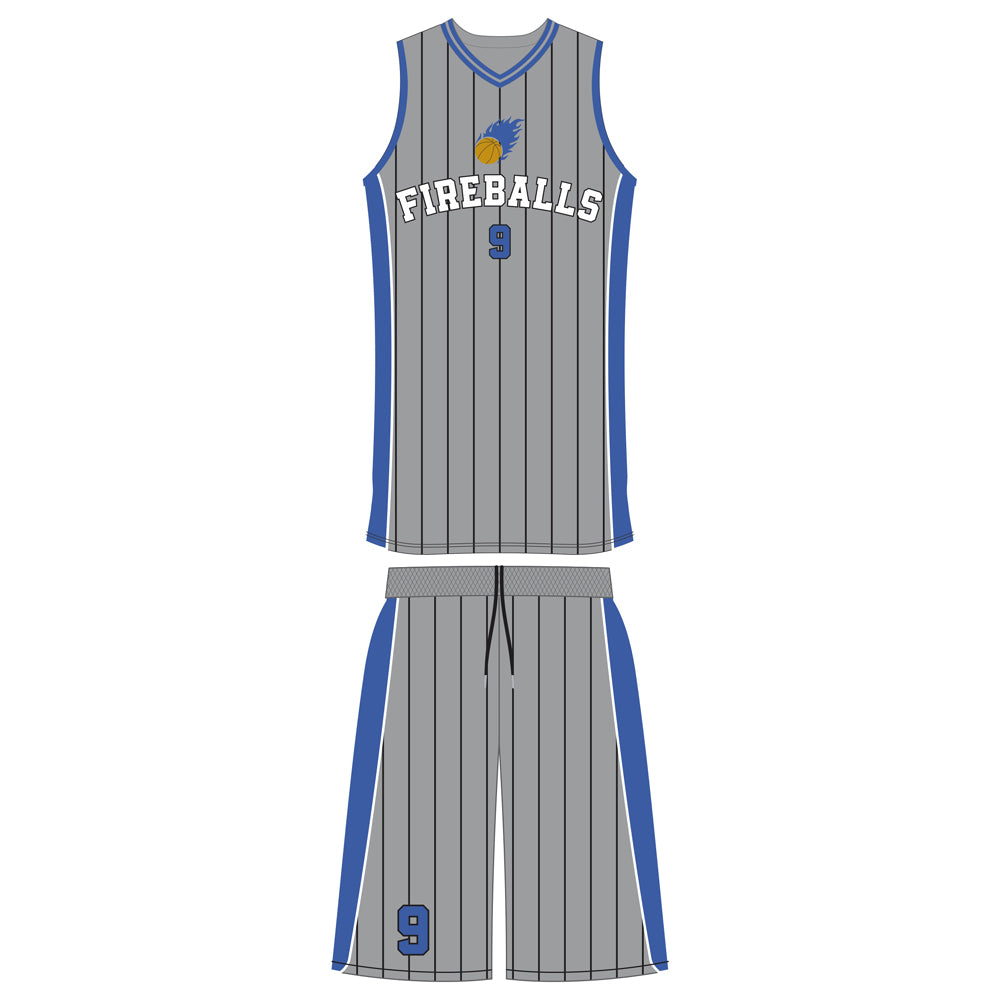 Basketball Uniform Sublimated