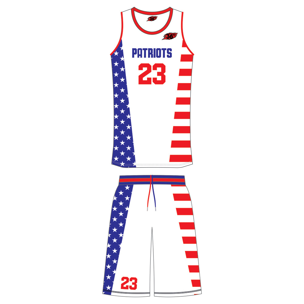 Basketball Uniform Sublimated