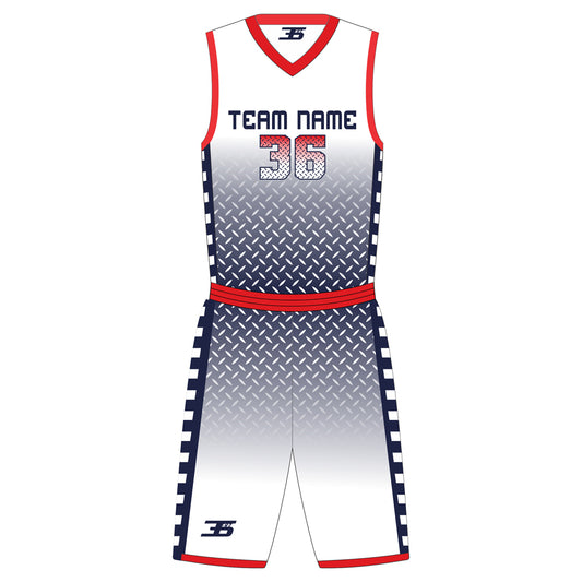 Basketball Uniform Sublimated