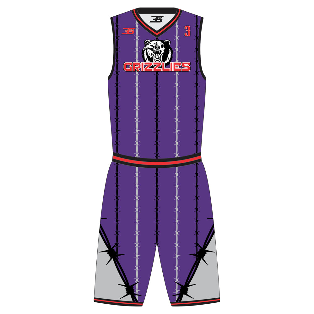 Basketball Uniform Sublimated