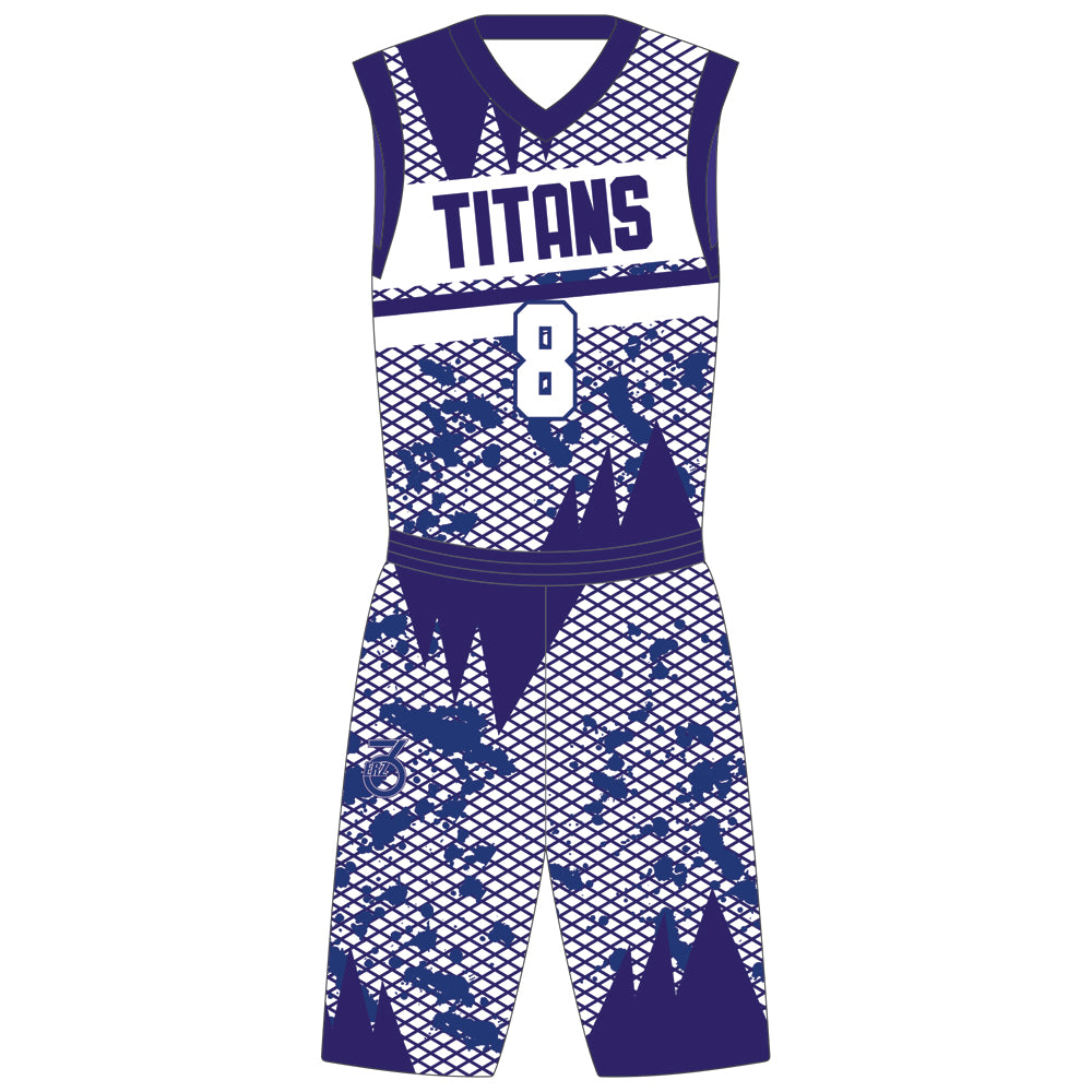 Basketball Uniform Sublimated