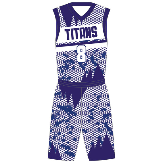 Basketball Uniform Sublimated