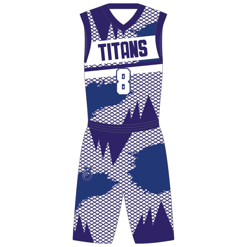 Basketball Uniform Sublimated