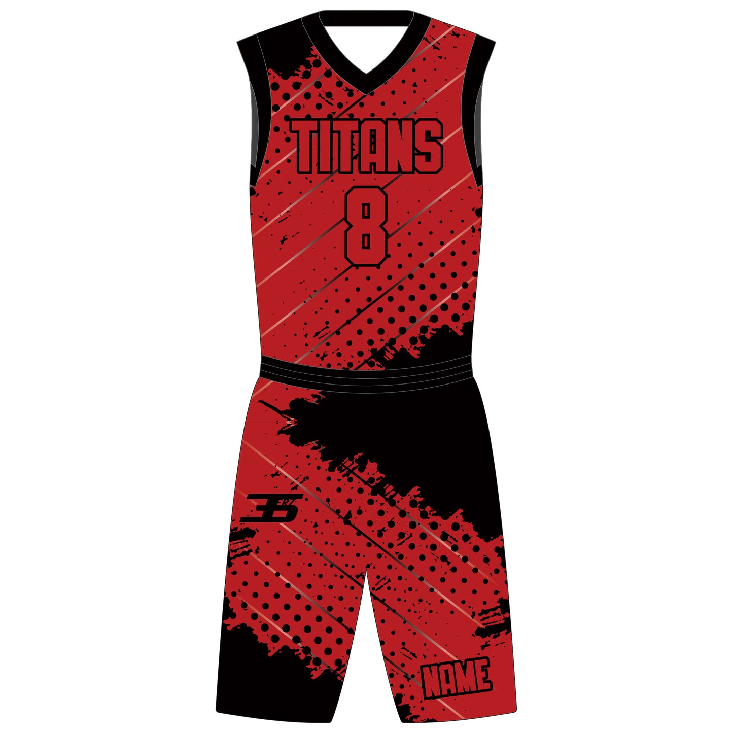 Basketball Uniform Sublimated