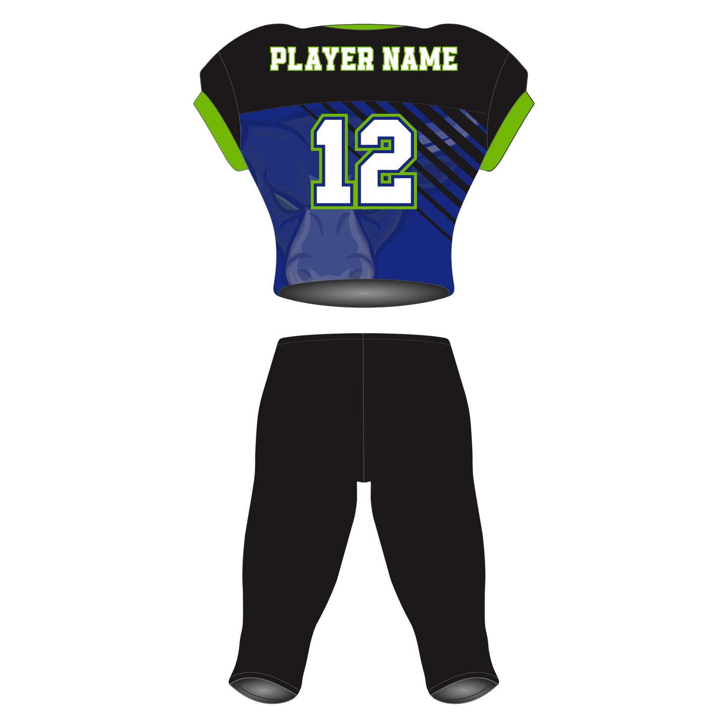 American Football Uniform Sublimated