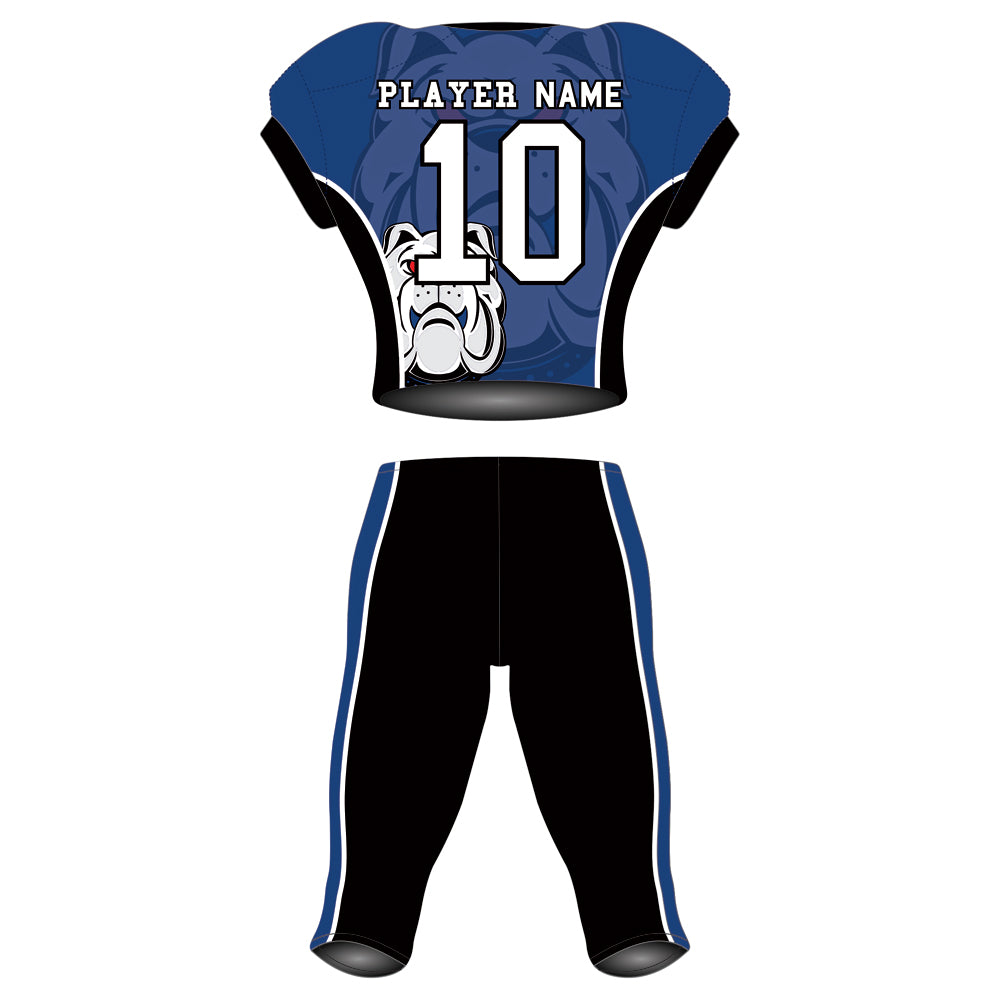 American Football Uniform Sublimated