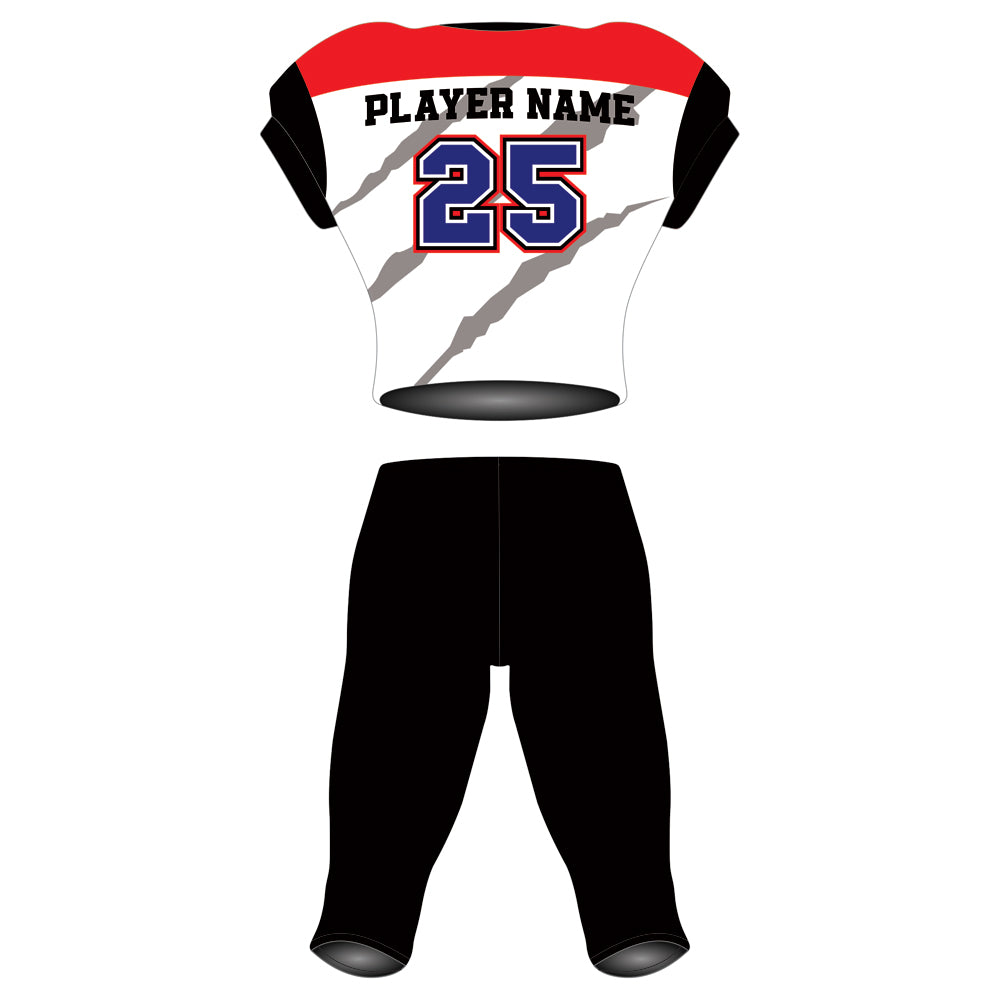 American Football Uniform Sublimated