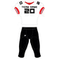 American Football Uniform Sublimated