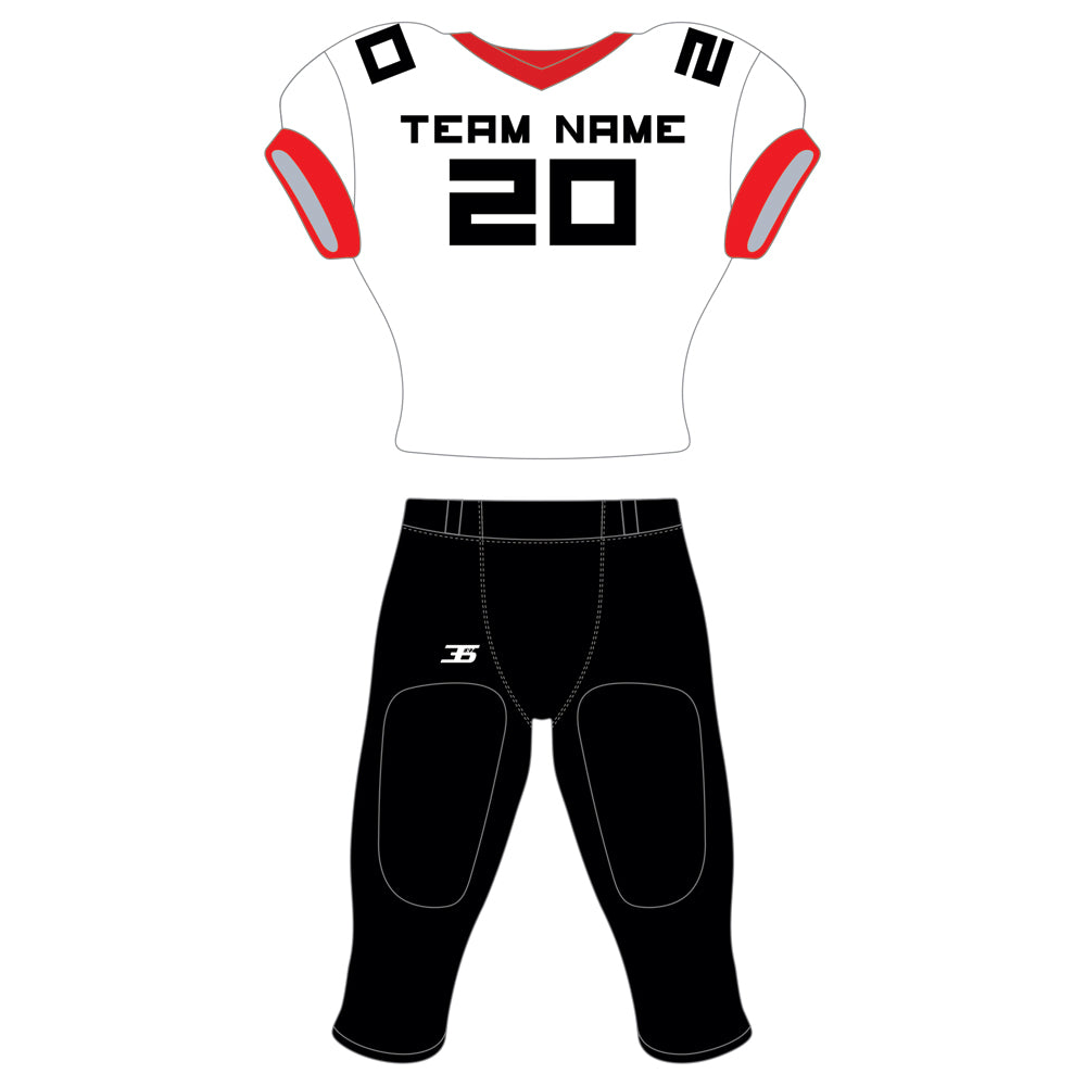 American Football Uniform Sublimated