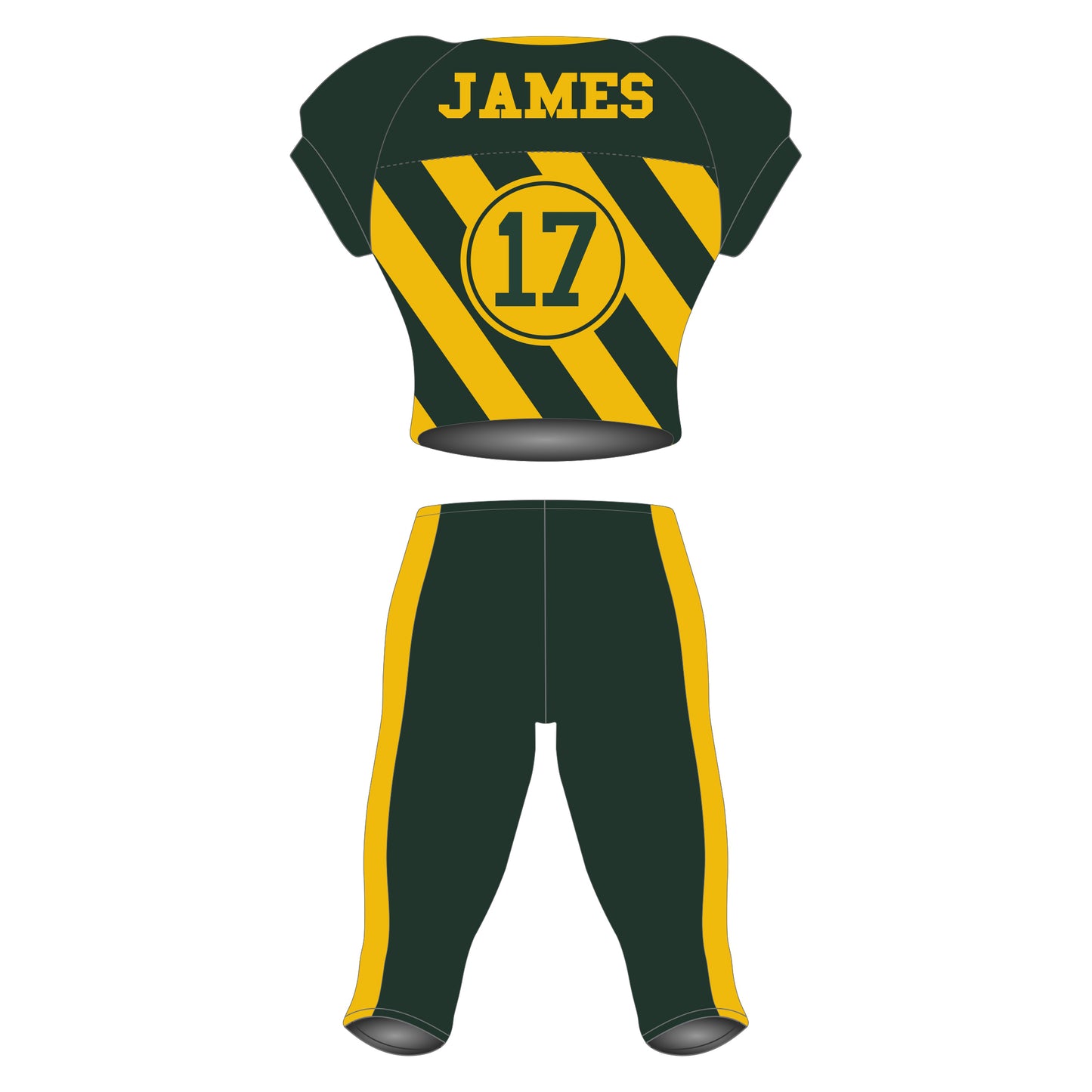 American Football Uniform Sublimated