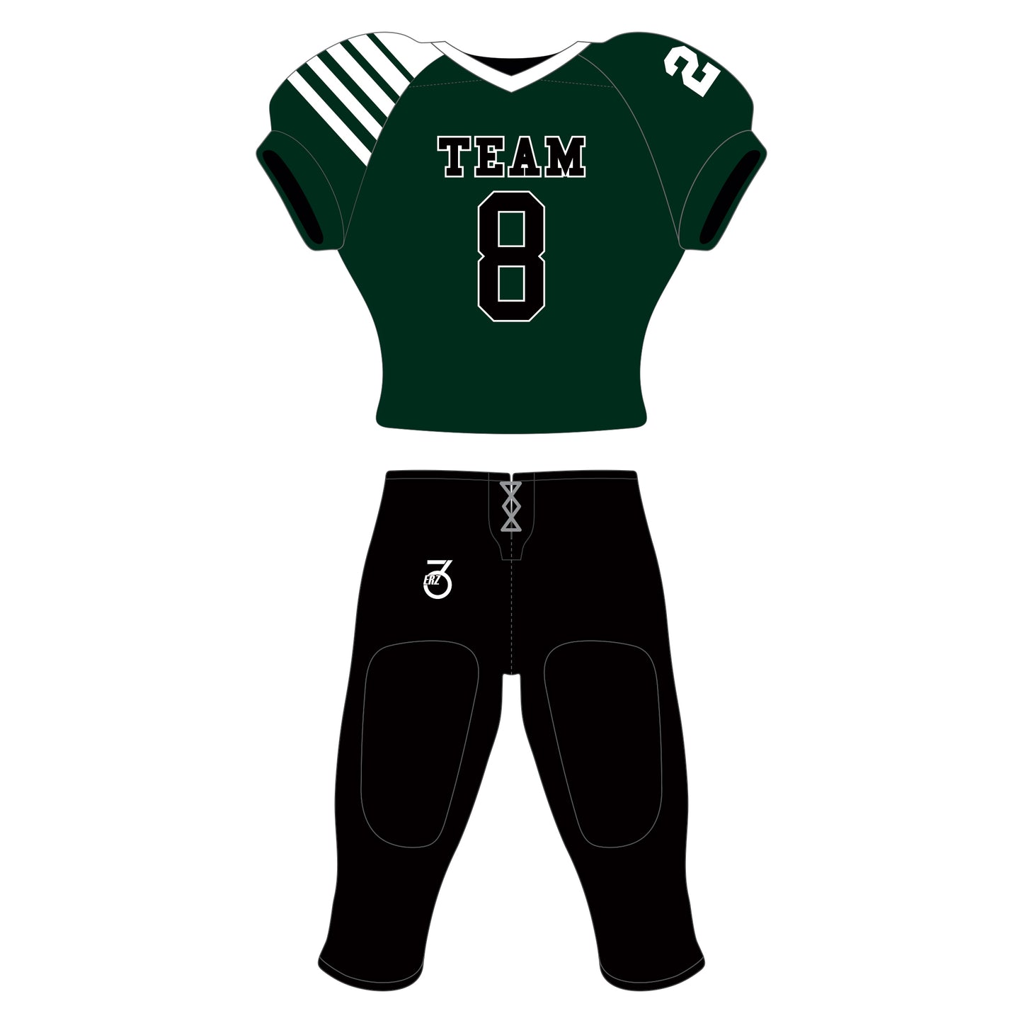 American Football Uniform Sublimated