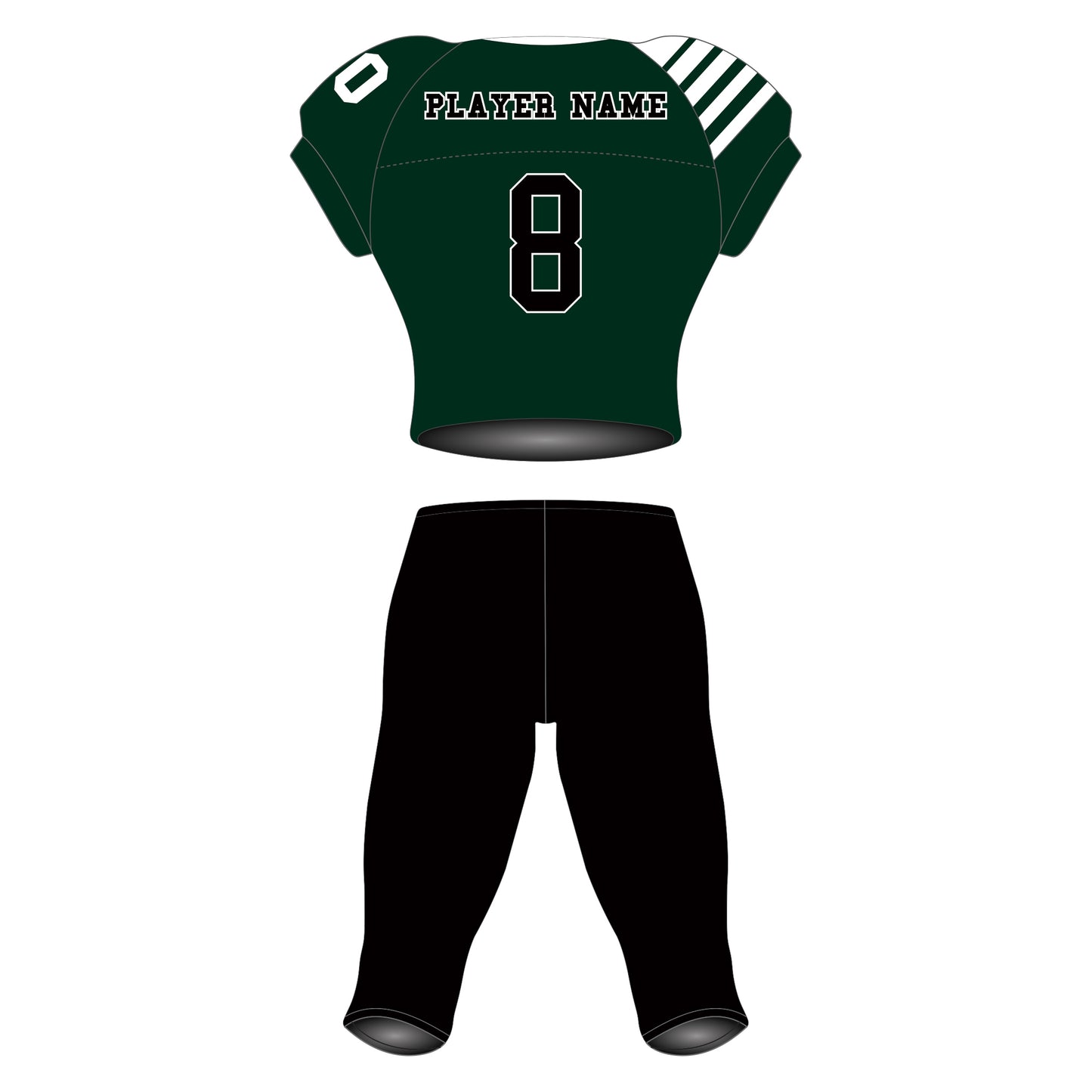 American Football Uniform Sublimated