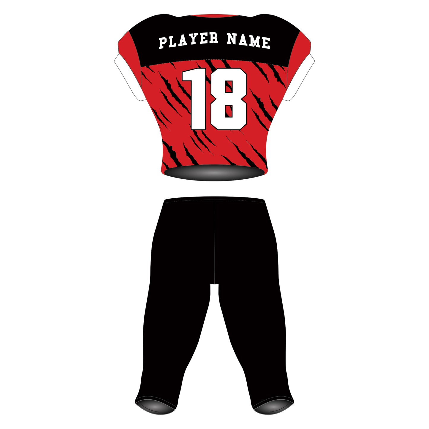 American Football Uniform Sublimated